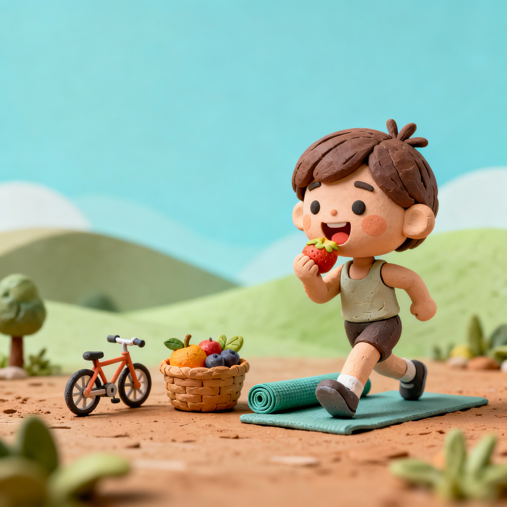 Kaip ugdyti vaikų sveikos gyvensenos įpročius